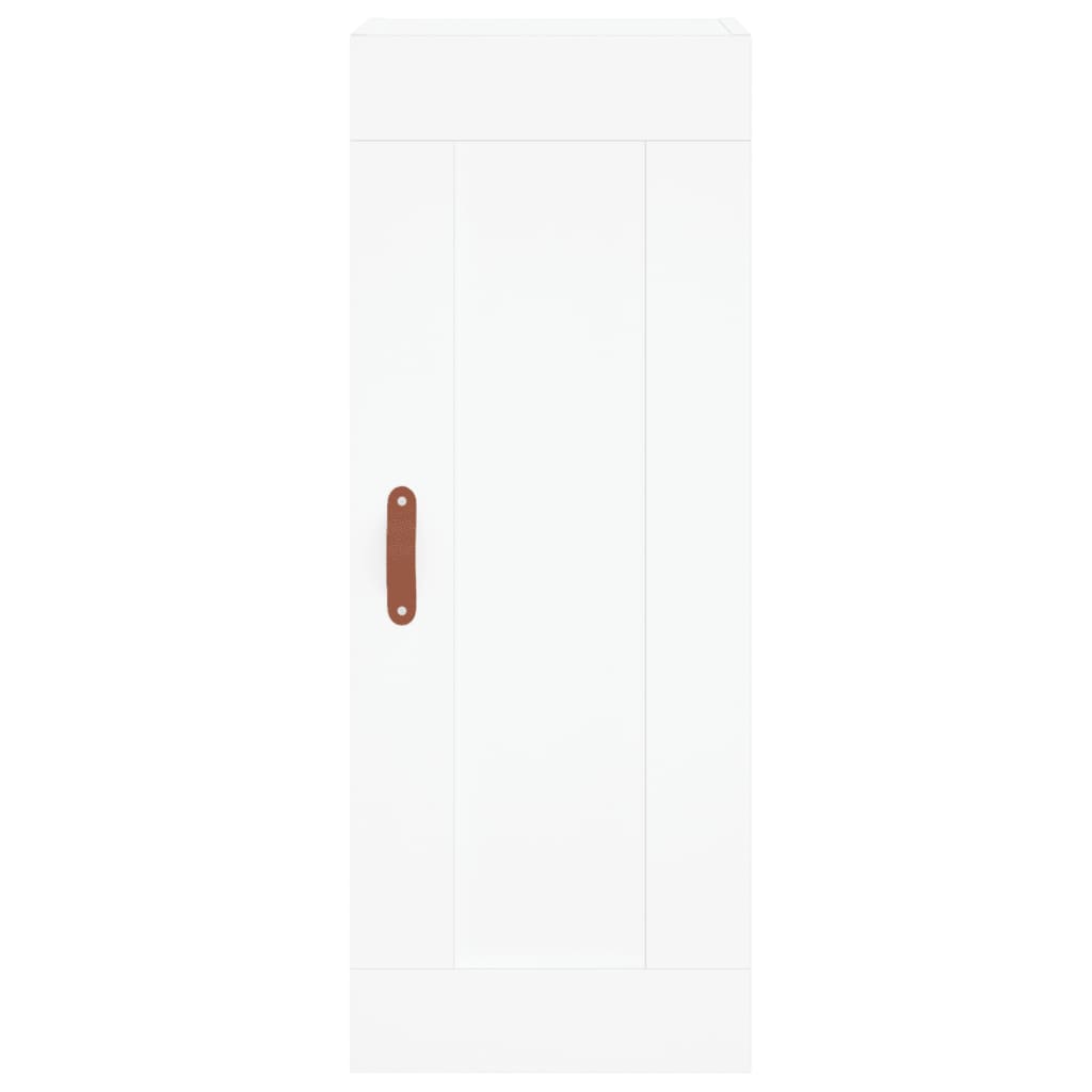 vidaXL Wall Mounted Cabinet White 34.5x34x90 cm Engineered Wood