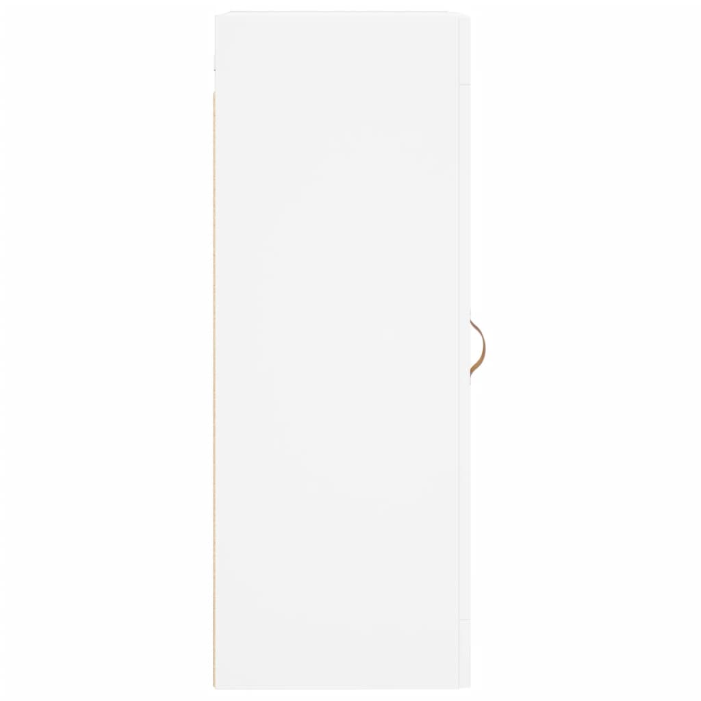 vidaXL Wall Mounted Cabinet White 34.5x34x90 cm Engineered Wood