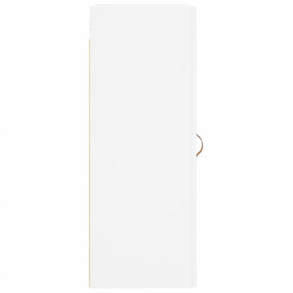 vidaXL Wall Mounted Cabinet White 34.5x34x90 cm Engineered Wood