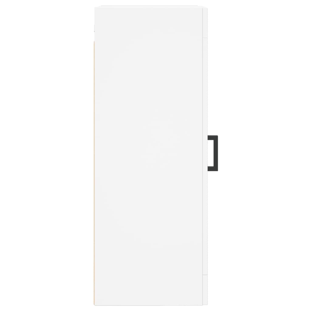 vidaXL Wall Mounted Cabinet White 34,5x34x90 cm Engineered Wood