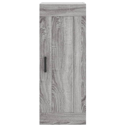 vidaXL Wall Mounted Cabinet Grey Sonoma 34,5x34x90 cm Engineered Wood