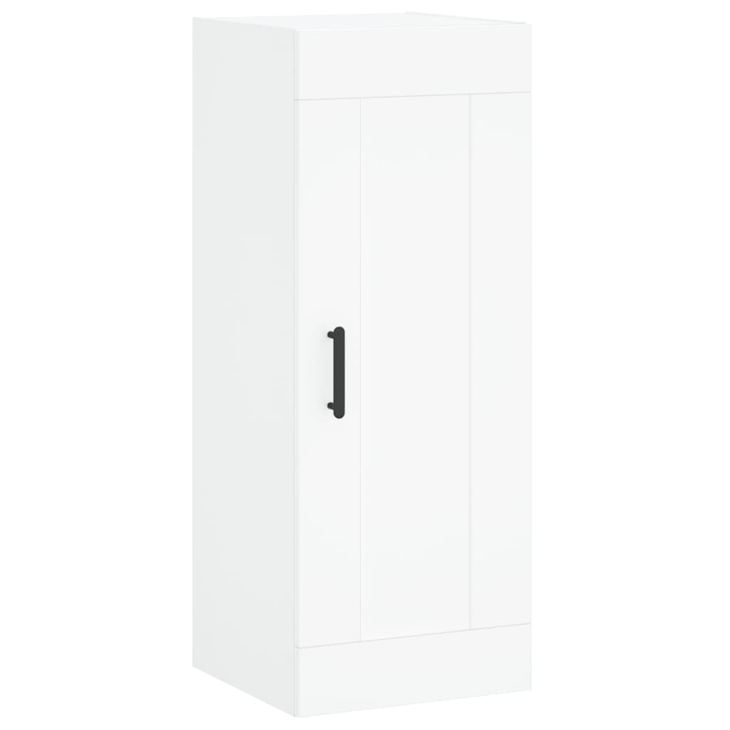 vidaXL Wall Mounted Cabinet White 34,5x34x90 cm Engineered Wood