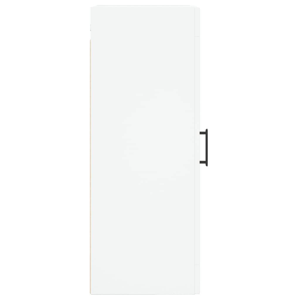 vidaXL Wall Mounted Cabinet White 34.5x34x90 cm Engineered Wood