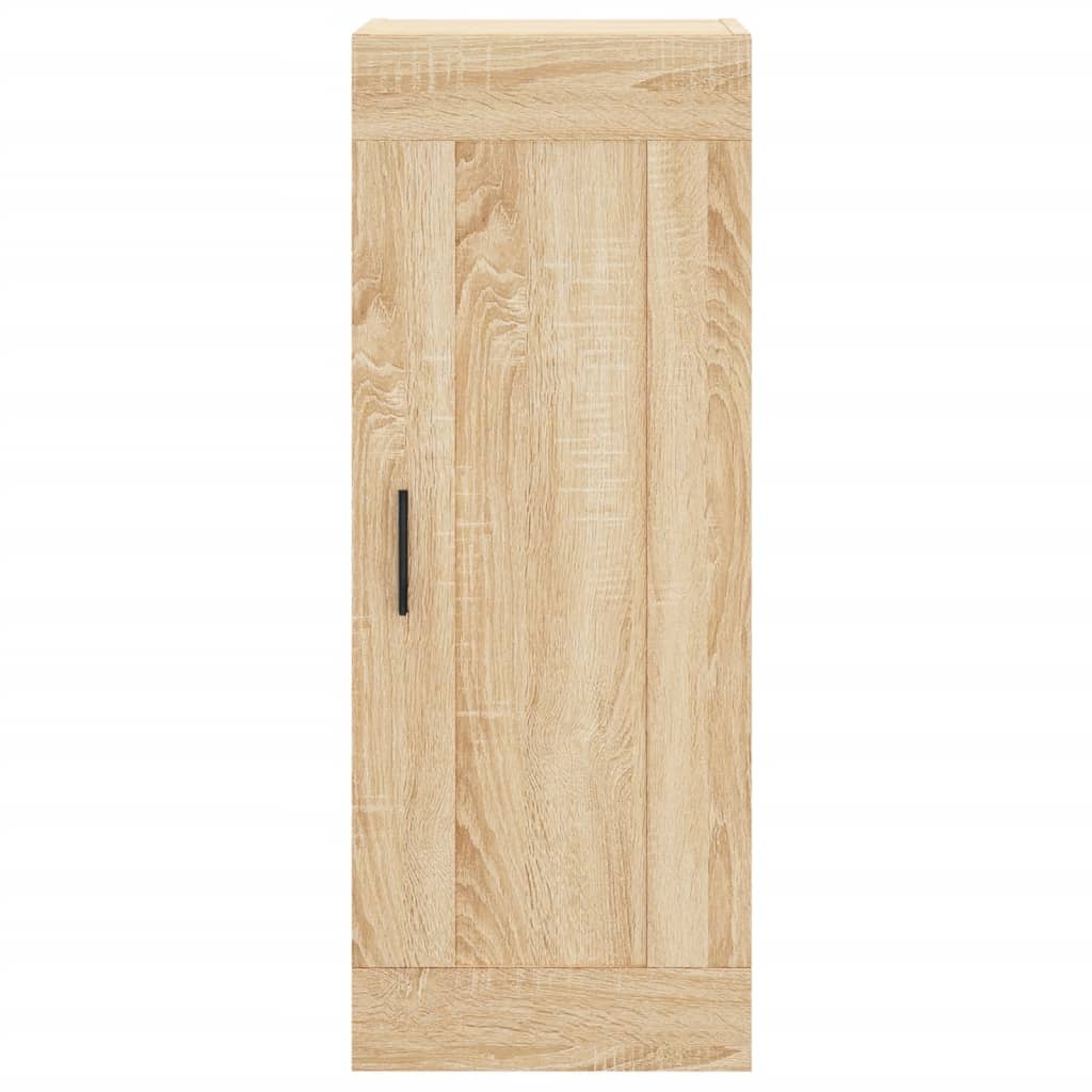 vidaXL Wall Mounted Cabinet Sonoma Oak 34.5x34x90 cm Engineered Wood
