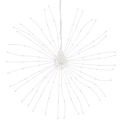 vidaXL Christmas Starburst Lights 140 LEDs 8 pcs Warm White 17 cm