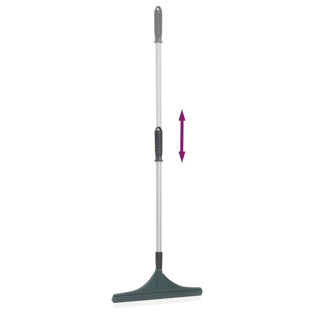 vidaXL Artificial Grass Rake Dark Green 131 cm PP