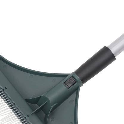 vidaXL Artificial Grass Rake Dark Green 131 cm PP