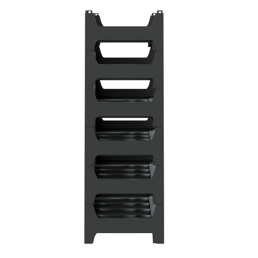 vidaXL Wine Rack for 36 Bottles PP Stackable
