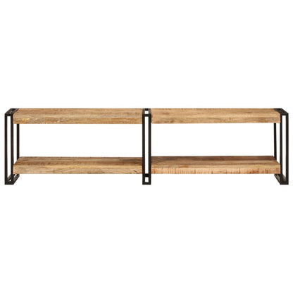 vidaXL TV Cabinet 160x30x40 cm Solid Wood Mango