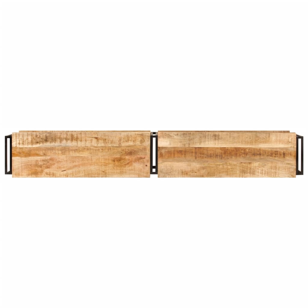 vidaXL TV Cabinet 200x30x40 cm Solid Wood Mango