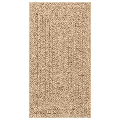 vidaXL Rug ZIZUR 80x150 cm Jute Look Indoor and Outdoor
