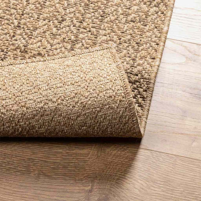 vidaXL Rug ZIZUR 120x170 cm Jute Look Indoor and Outdoor