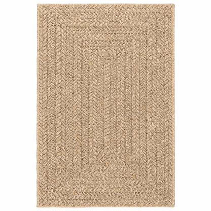 vidaXL Rug ZIZUR 140x200 cm Jute Look Indoor and Outdoor