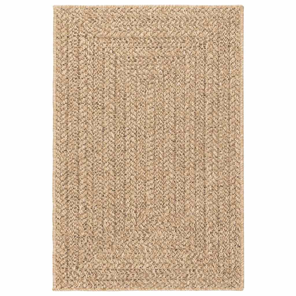 vidaXL Rug ZIZUR 200x290 cm Jute Look Indoor and Outdoor