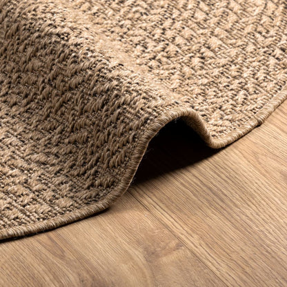 vidaXL Rug ZIZUR 160 cm Jute Look Indoor and Outdoor
