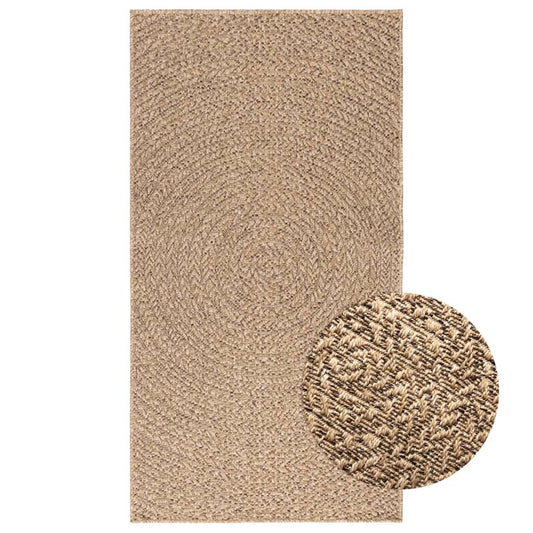 vidaXL Rug ZIZUR 80x150 cm Jute Look Indoor and Outdoor