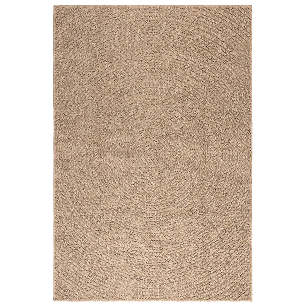 vidaXL Rug ZIZUR 120x170 cm Jute Look Indoor and Outdoor
