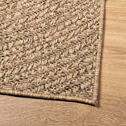 vidaXL Rug ZIZUR 120x170 cm Jute Look Indoor and Outdoor