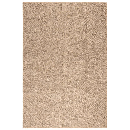 vidaXL Rug ZIZUR 140x200 cm Jute Look Indoor and Outdoor