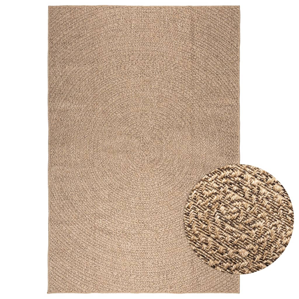 vidaXL Rug ZIZUR 200x290 cm Jute Look Indoor and Outdoor