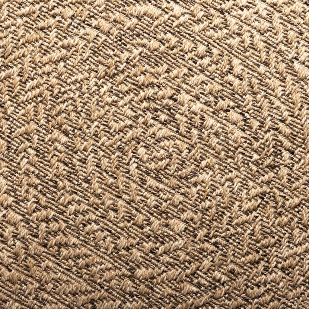 vidaXL Rug ZIZUR 200x290 cm Jute Look Indoor and Outdoor
