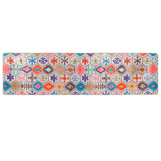 vidaXL Rug Washable Multicolour 80x300 cm
