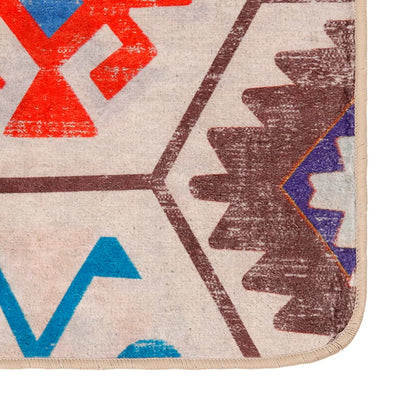 vidaXL Rug Washable Multicolour 80x300 cm
