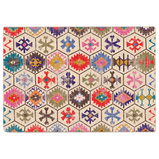 vidaXL Rug Washable Multicolour 160x230 cm Anti Slip