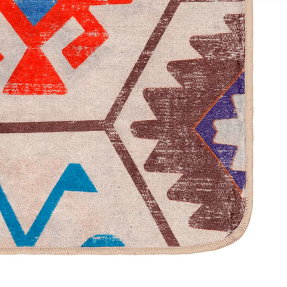 vidaXL Rug Washable Multicolour 190x300 cm
