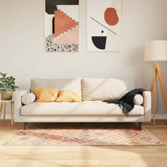 vidaXL Rug Washable Multicolour 80x150 cm
