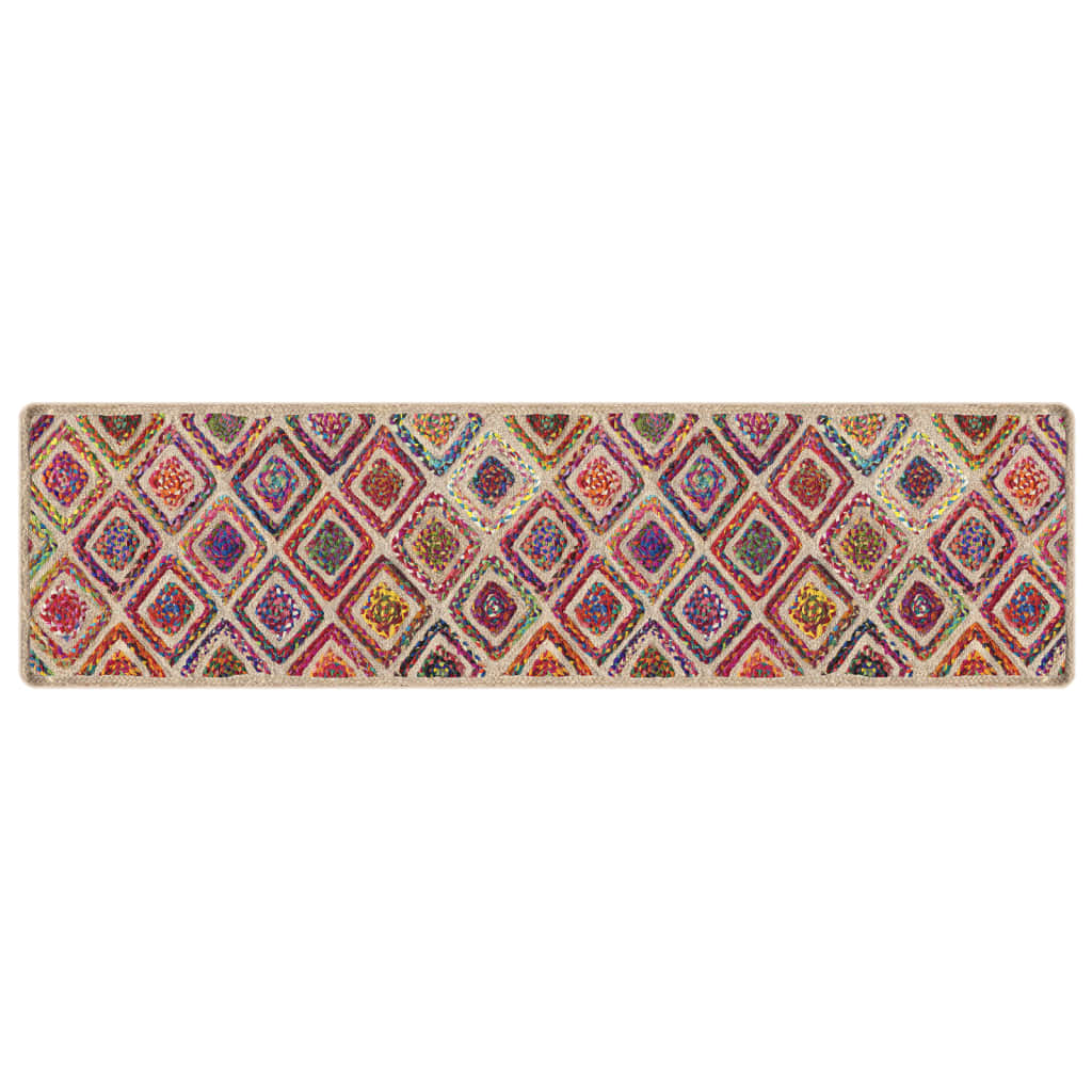 vidaXL Rug Washable Multicolour 80x300 cm