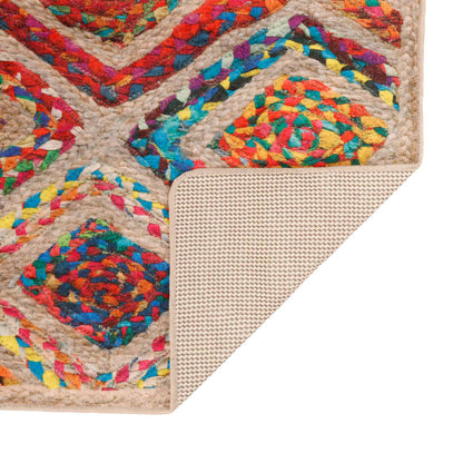 vidaXL Rug Washable Multicolour 120x180 cm