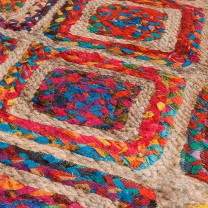 vidaXL Rug Washable Multicolour 120x180 cm