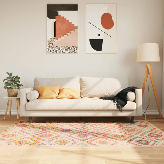 vidaXL Rug Washable Multicolour 120x180 cm