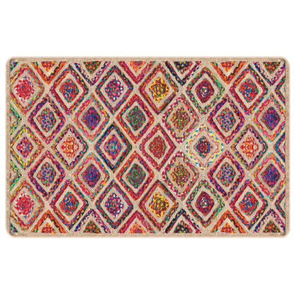 vidaXL Rug Washable Multicolour 190x300 cm