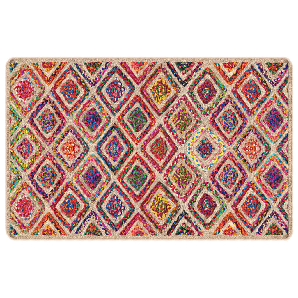 vidaXL Rug Washable Multicolour 190x300 cm