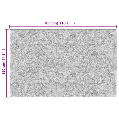 vidaXL Rug Washable Multicolour 190x300 cm