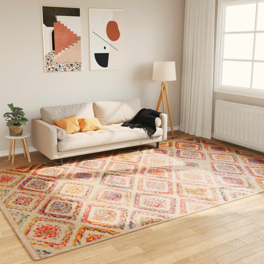 vidaXL Rug Washable Multicolour 190x300 cm