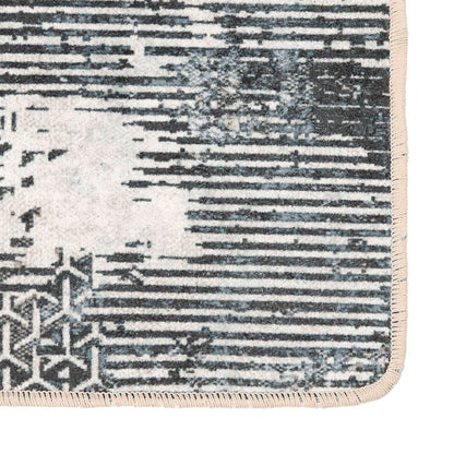 vidaXL Rug Washable Multicolour 80x150 cm Anti Slip