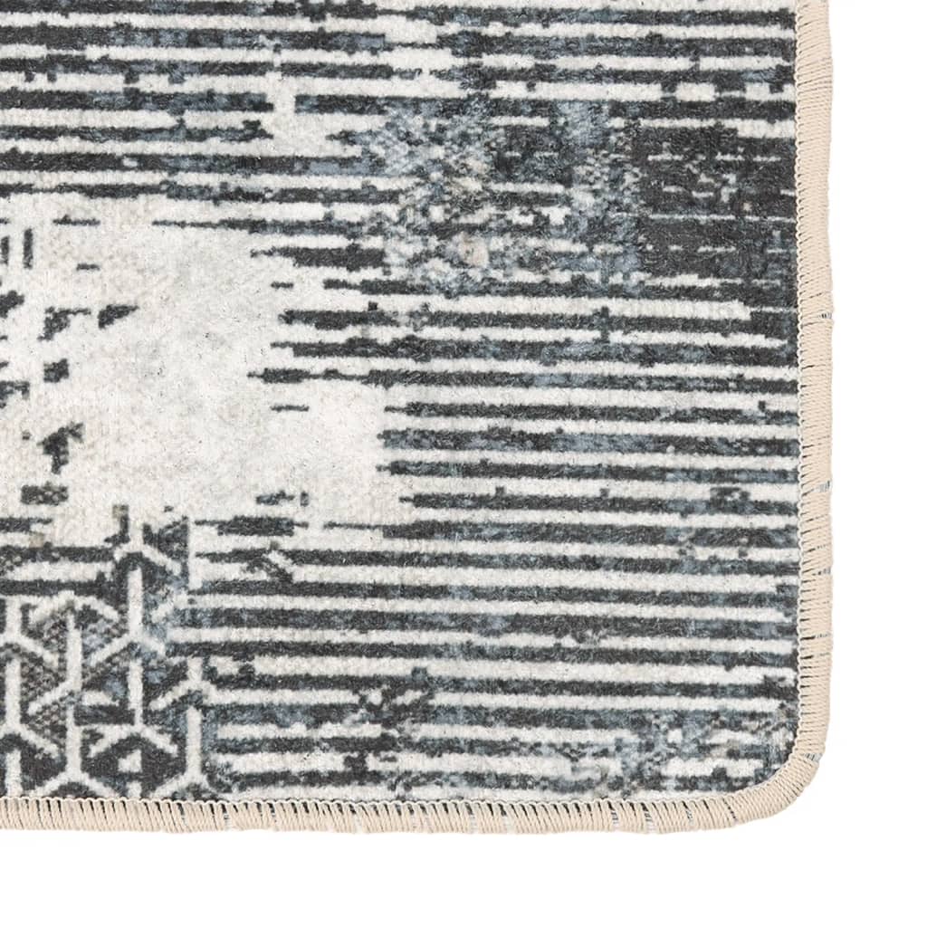 vidaXL Rug Washable Multicolour 160x230 cm Anti Slip