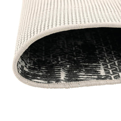 vidaXL Rug Washable Multicolour Ø 120 cm Anti Slip