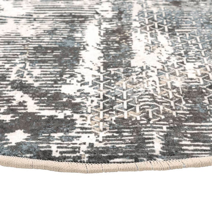 vidaXL Rug Washable Multicolour Ø 120 cm