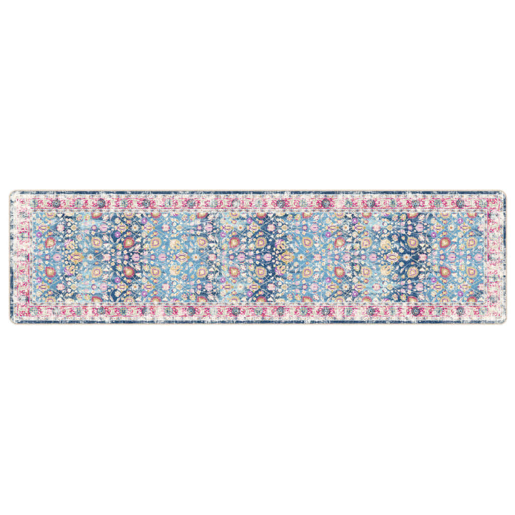 vidaXL Rug Washable Multicolour 80x300 cm