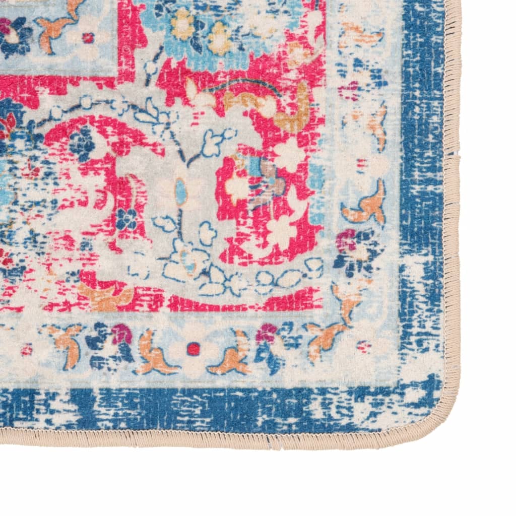 vidaXL Rug Washable Multicolour 80x300 cm
