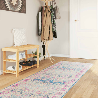 vidaXL Rug Washable Multicolour 80x300 cm