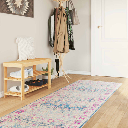vidaXL Rug Washable Multicolour 80x300 cm