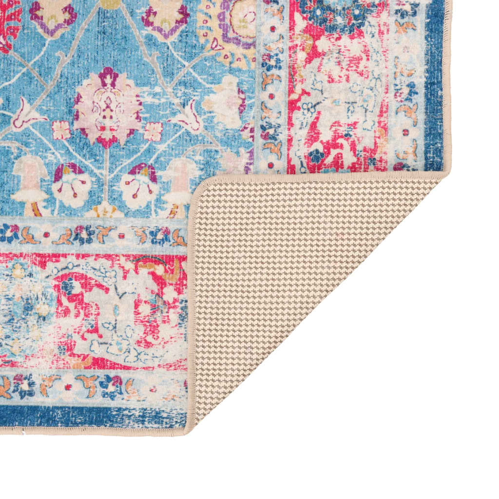 vidaXL Rug Washable Multicolour 120x180 cm