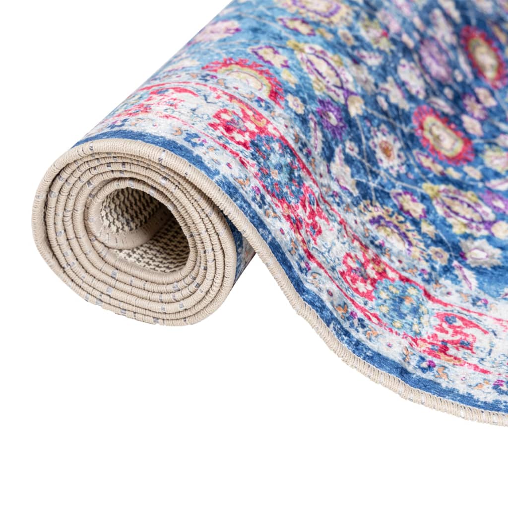 vidaXL Rug Washable Multicolour 120x180 cm