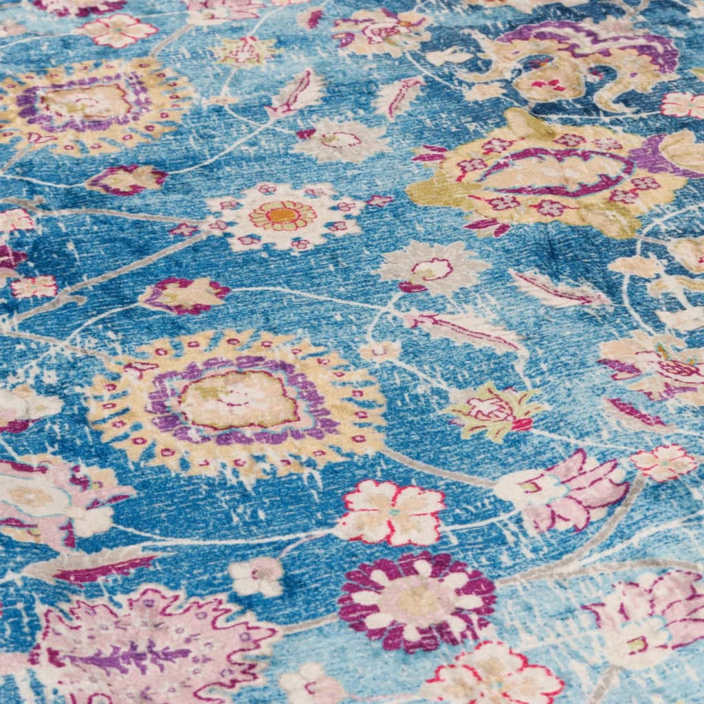 vidaXL Rug Washable Multicolour 120x180 cm