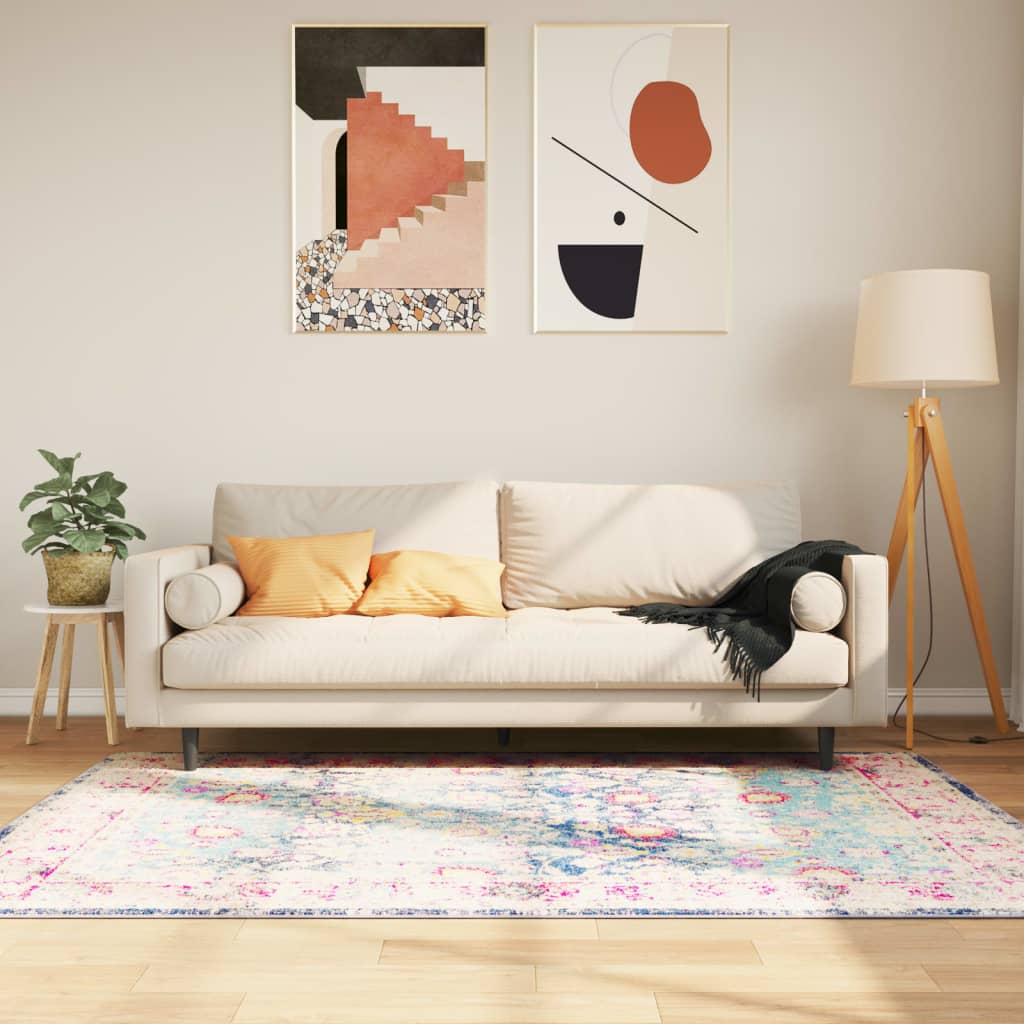 vidaXL Rug Washable Multicolour 120x180 cm